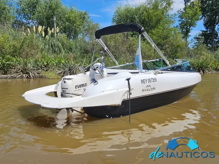 Lancha Open Avalon X3 con Evinrude Etec 90 Hp