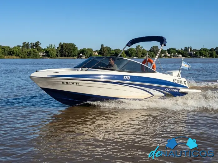 Lancha Open Classer 170 con Evinrude Etec 130 Hp