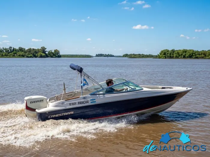 Lancha Open Canestrari 195 con Evinrude Etec 150 Hp