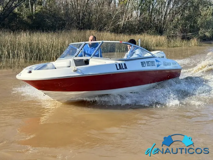 Lancha Quicksilver 1700 con Evinrude 115hp E-tec