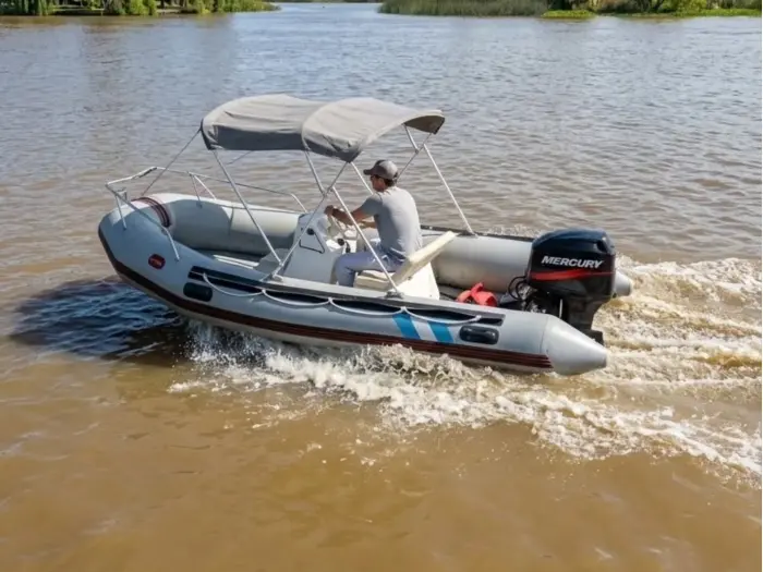 Semirrigido BIM SR 45 con Mercury 40 Hp 2 Tiempos 